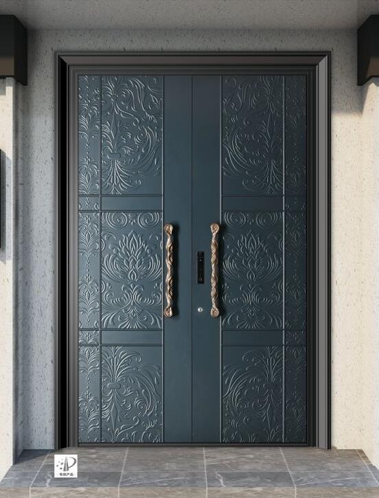 別墅精雕鑄鋁門(mén)